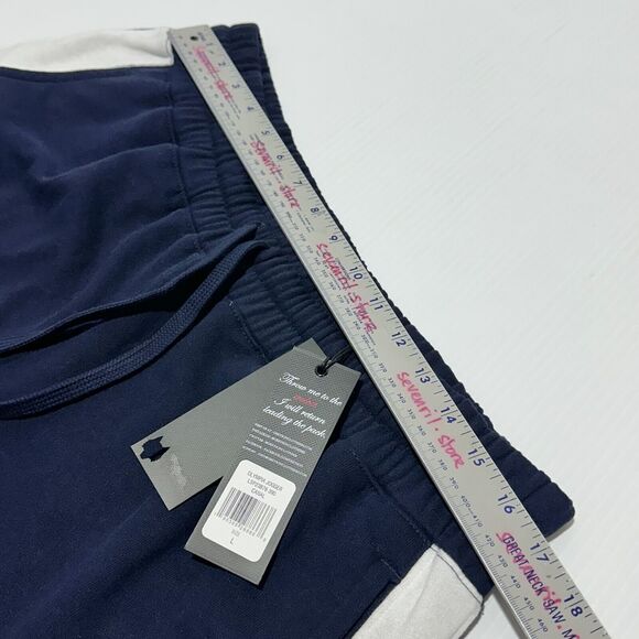 Greyson Jogger Pants Men's Large Navy Blue Fleece Lined Drawstring Waist NWT - Picture 4 of 8